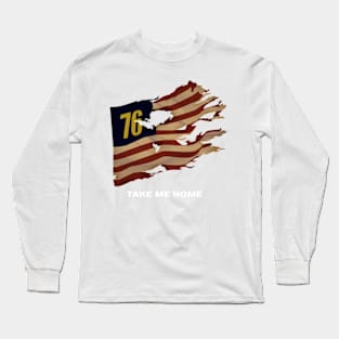 Take Me Home (to Vault 76) Long Sleeve T-Shirt